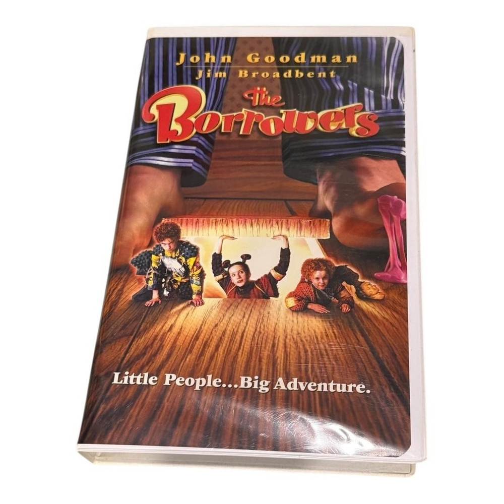 The Borrowers VHS 1998 John Goodman Family Comedy Movie Hi-Fi Stereo